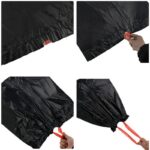 Black Drawstring Trash Bags, 1.2 mil - Pack of 100 - Bild 3