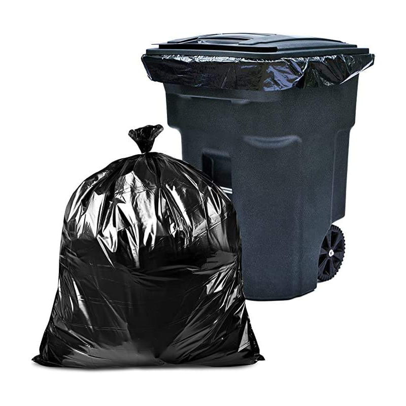 Schwarze, robuste Müllsäcke 1