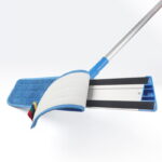 Gewerbliches Mikrofaser-Flachmoppsystem